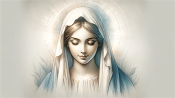 Serene Grace: A Spiritual Vision of Mary, Mother of Jesus