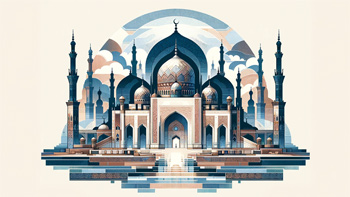 Architectural Grace - Celebrating Islamic Heritage in the Spirit of Prophet Muhammad's Teachings