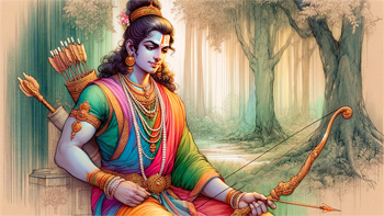Lord Rama - The Embodiment of Dharma and Virtue.